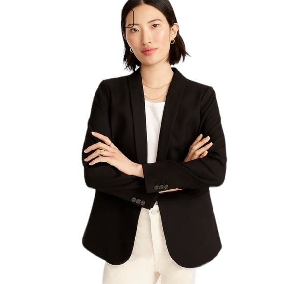 J. Crew - Parke Blazer in Wool Flannel Sz 2 - Picture 1 of 12